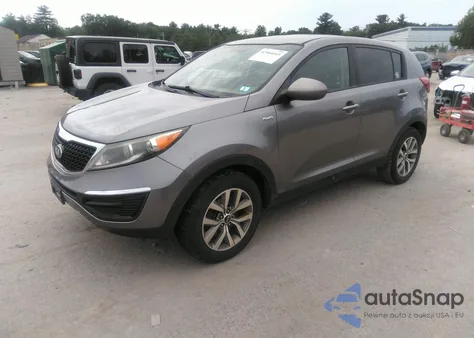 2015 Kia Sportage Lx из США, поврежденный, VIN KNDPBCAC7F7684497